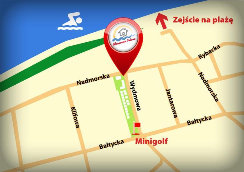 Domki Letniskowe "Sloneczna Polana" Jarosławiec Szoba fotó